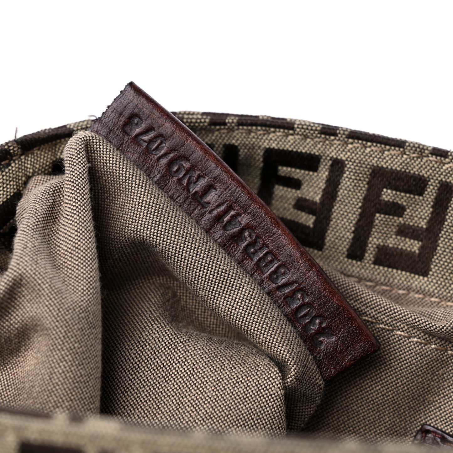 Zucchino Logo Shoulder Bag Tobacco