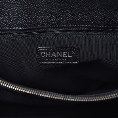 Chanel Caviar Quilted Grand Shopping Tote GST Black 6 of 17