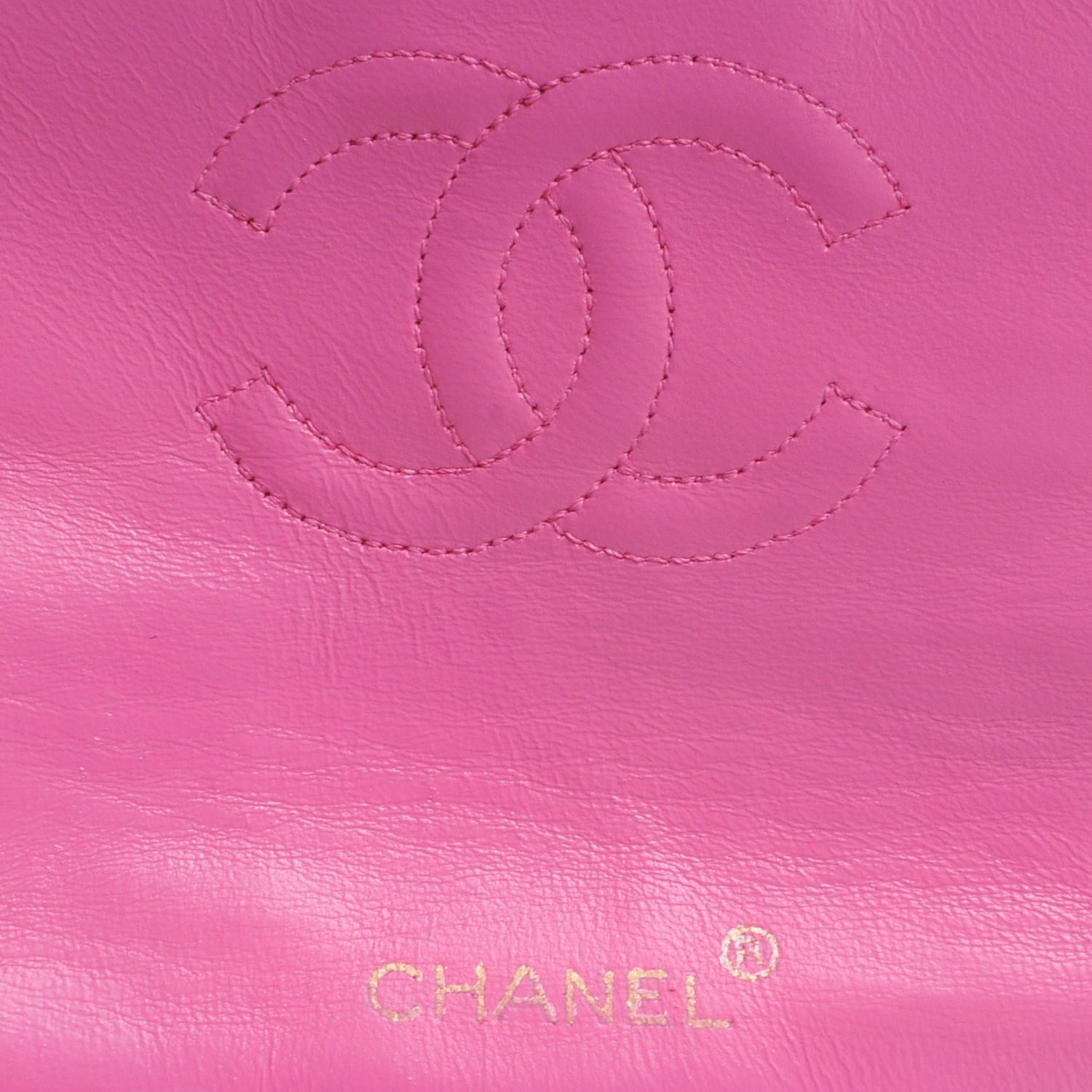 Chanel Lambskin Quilted Mini Flap Hot Pink 6 of 10