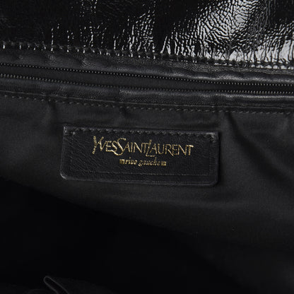 Saint Laurent Patent Tribute Tote Black 7 of 11