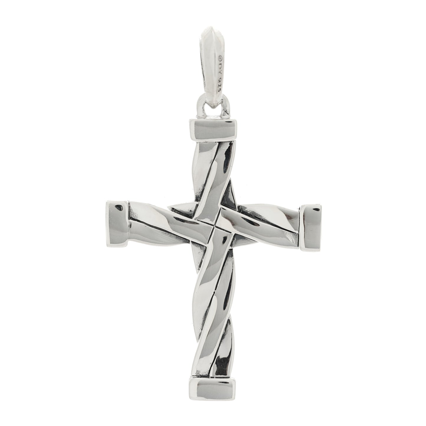 Sterling Silver Helios Cross Pendant