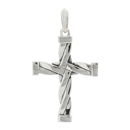 David Yurman Sterling Silver Helios Cross Pendant 3 of 4