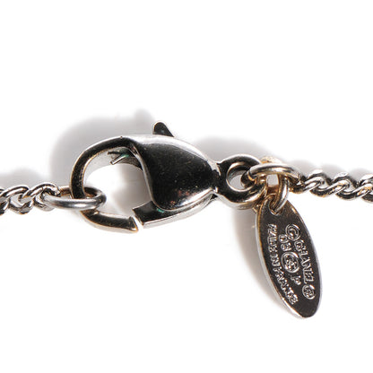 Chanel Pearl CC Drop Necklace Ruthenium 4 of 4
