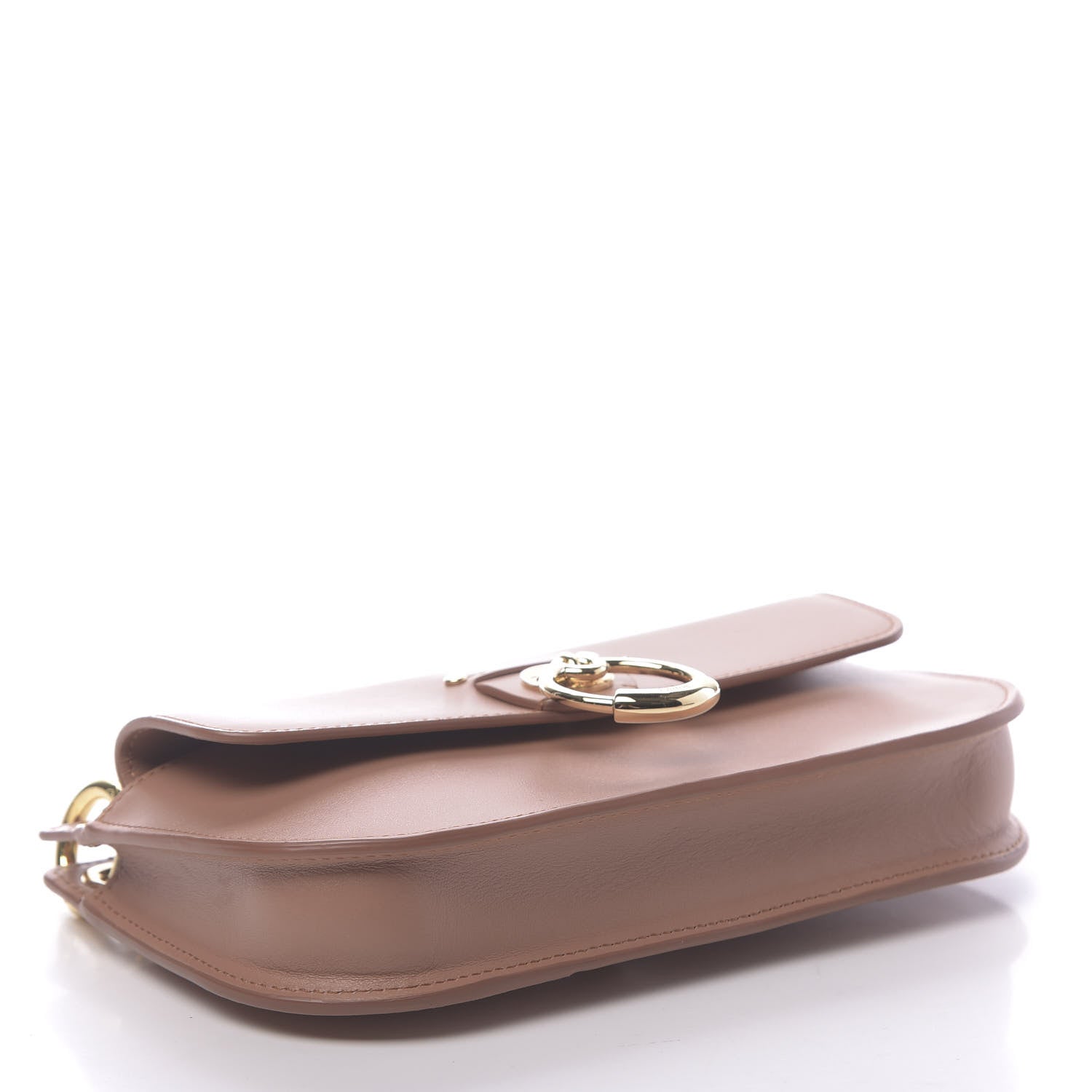 Chloe Calfskin Tess Mini Crossbody Bag Muted Brown 4 of 10