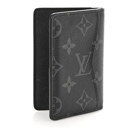 Louis Vuitton Monogram Eclipse Pocket Organizer NM 3 of 9