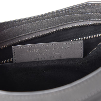Balenciaga Chevre Silver Metallic Edge Hardware S City Gris Acier 9 of 10