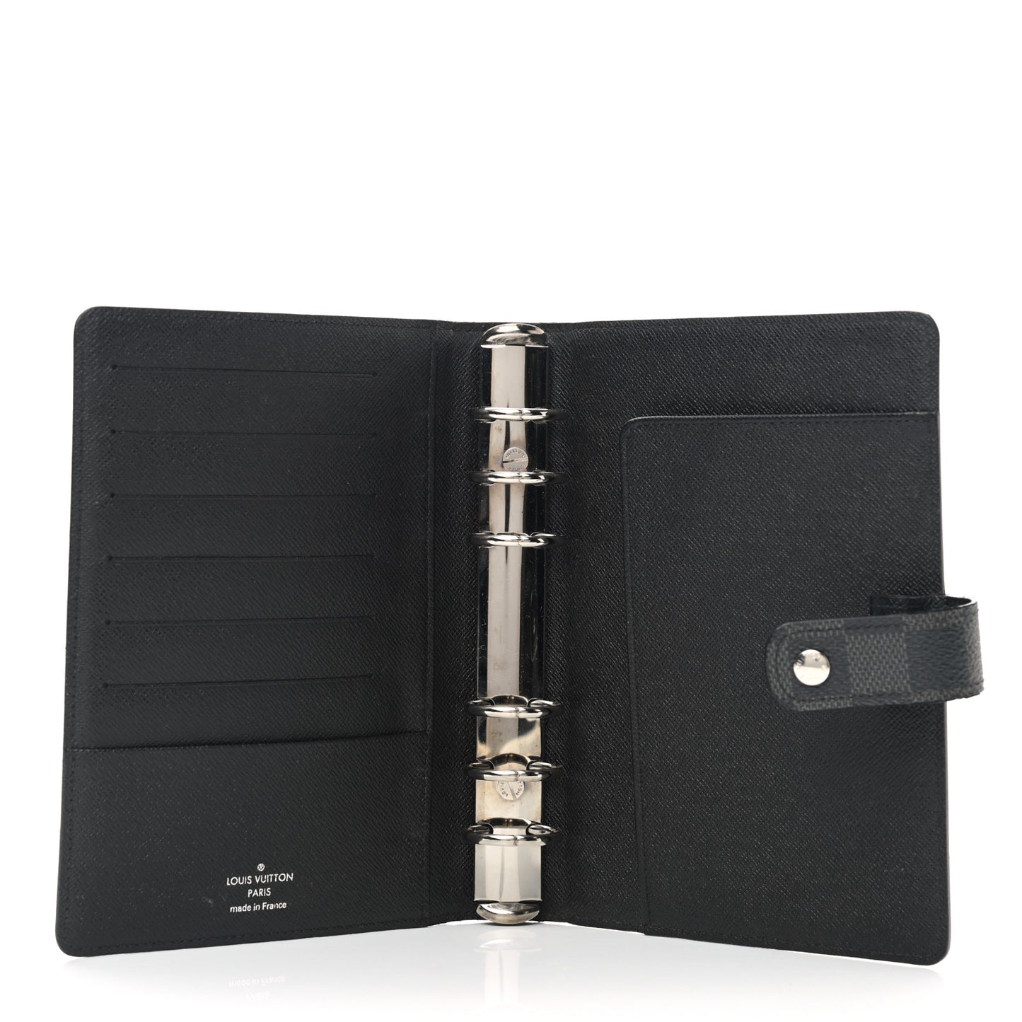 Damier Graphite Medium Ring Agenda Cover