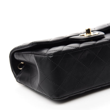 Chanel Lambskin Quilted Mini Rectangular Flap Black 6 of 12