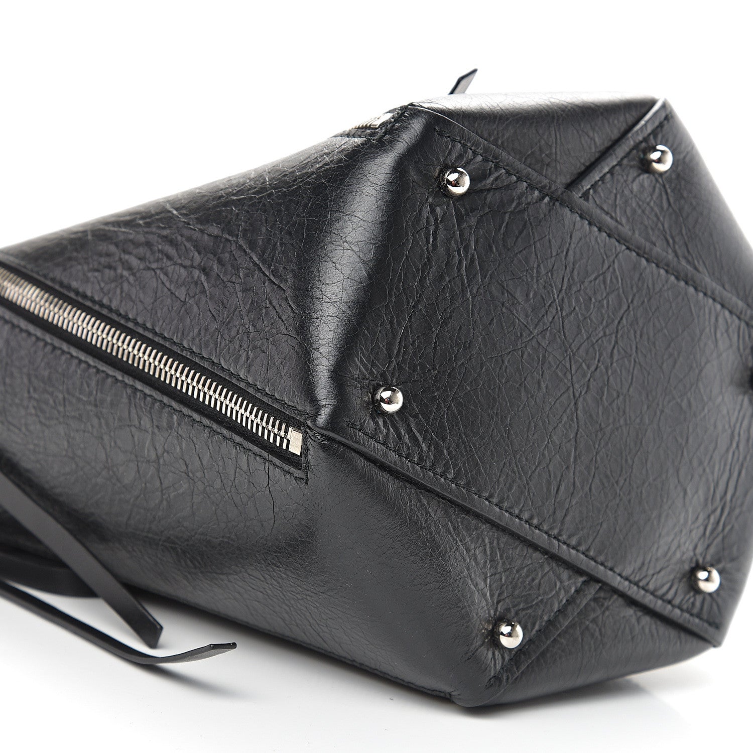 Proenza Schouler Calfskin Medium Hex Bucket Bag Black 6 of 8