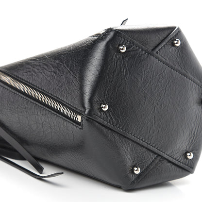 Proenza Schouler Calfskin Medium Hex Bucket Bag Black 6 of 8