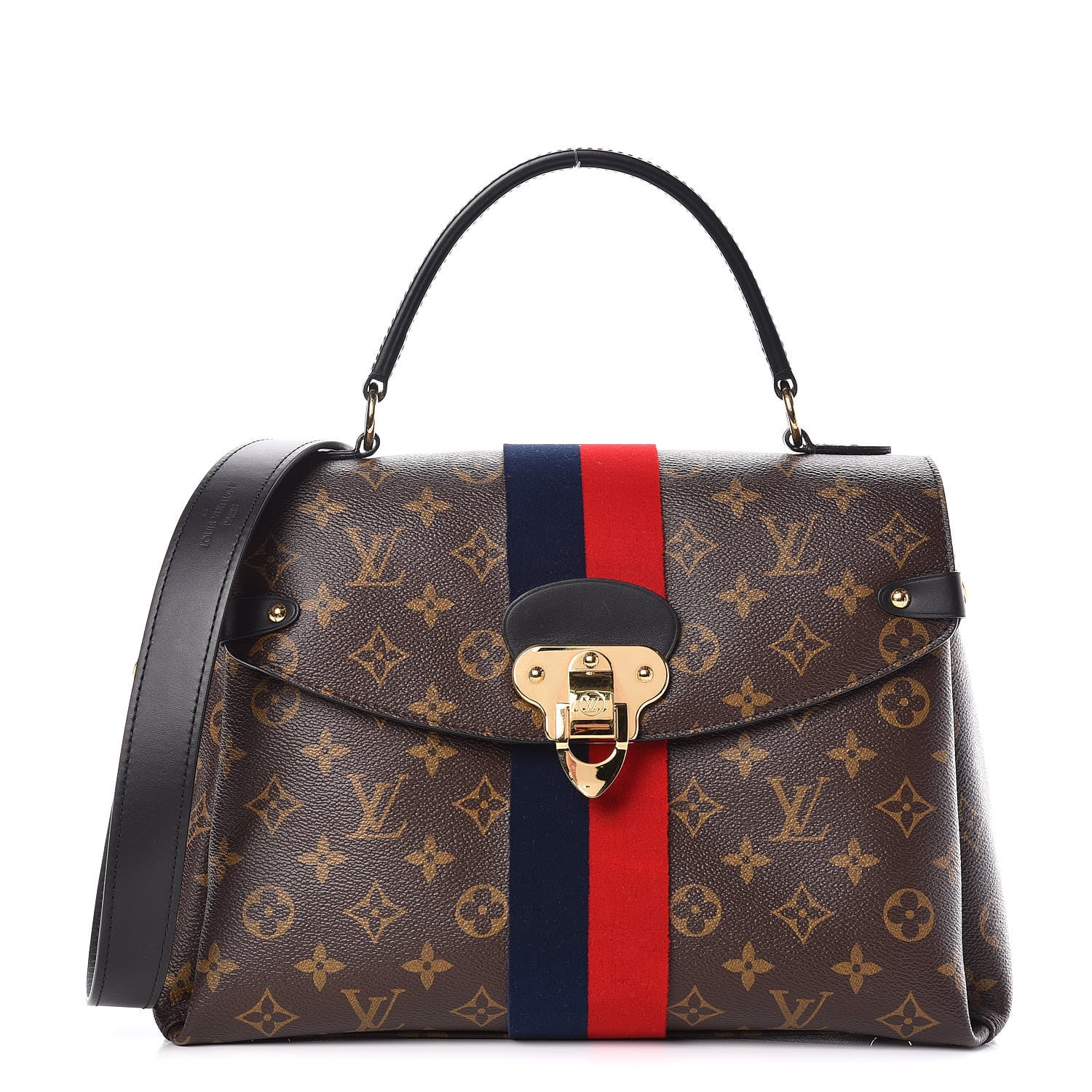 Louis Vuitton Monogram Georges MM Marine Cherry 1 of 9