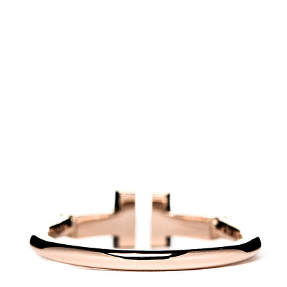 Tiffany 18K Rose Gold T Wire Ring 51 5.75 2 of 4