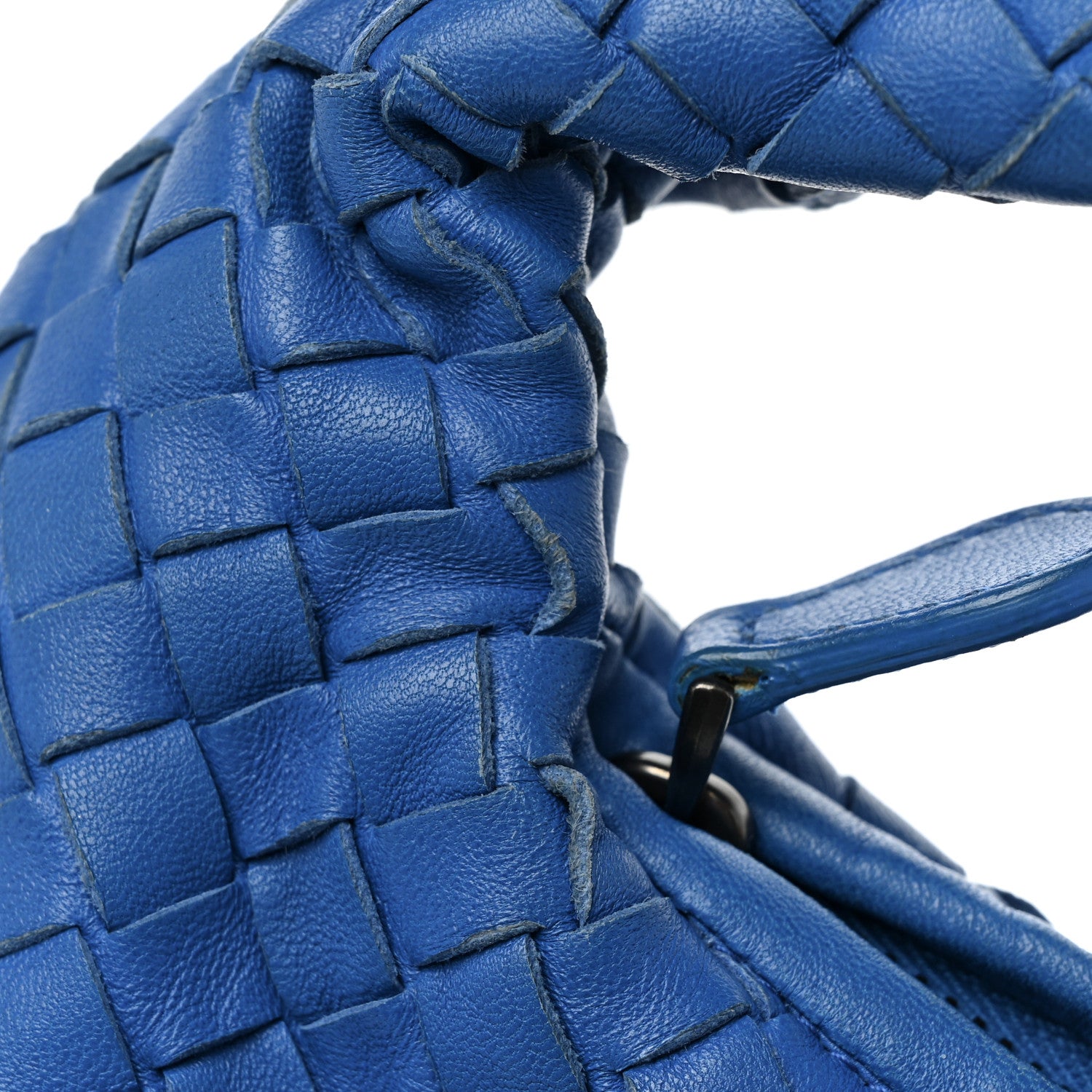 Bottega Veneta Nappa Intrecciato Medium Veneta Hobo Signal Blue 13 of 14