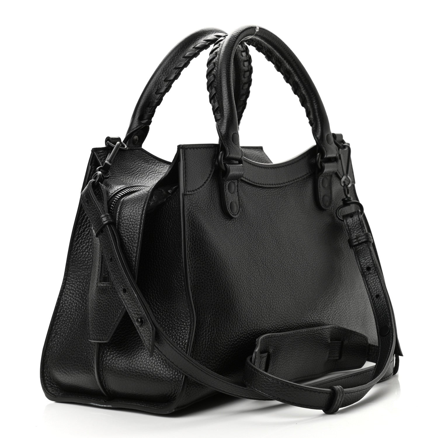 Balenciaga Grained Calfskin Neo Classic Black Hardware S City Black 3 of 10