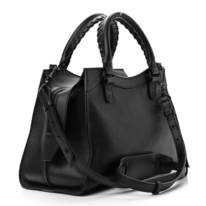 Balenciaga Grained Calfskin Neo Classic Black Hardware S City Black 3 of 10