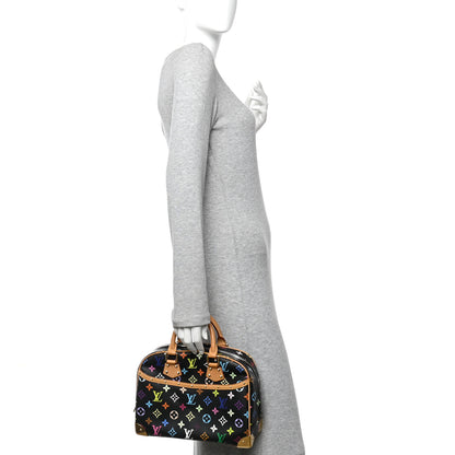 Louis Vuitton Monogram Multicolor Trouville Black 2 of 9