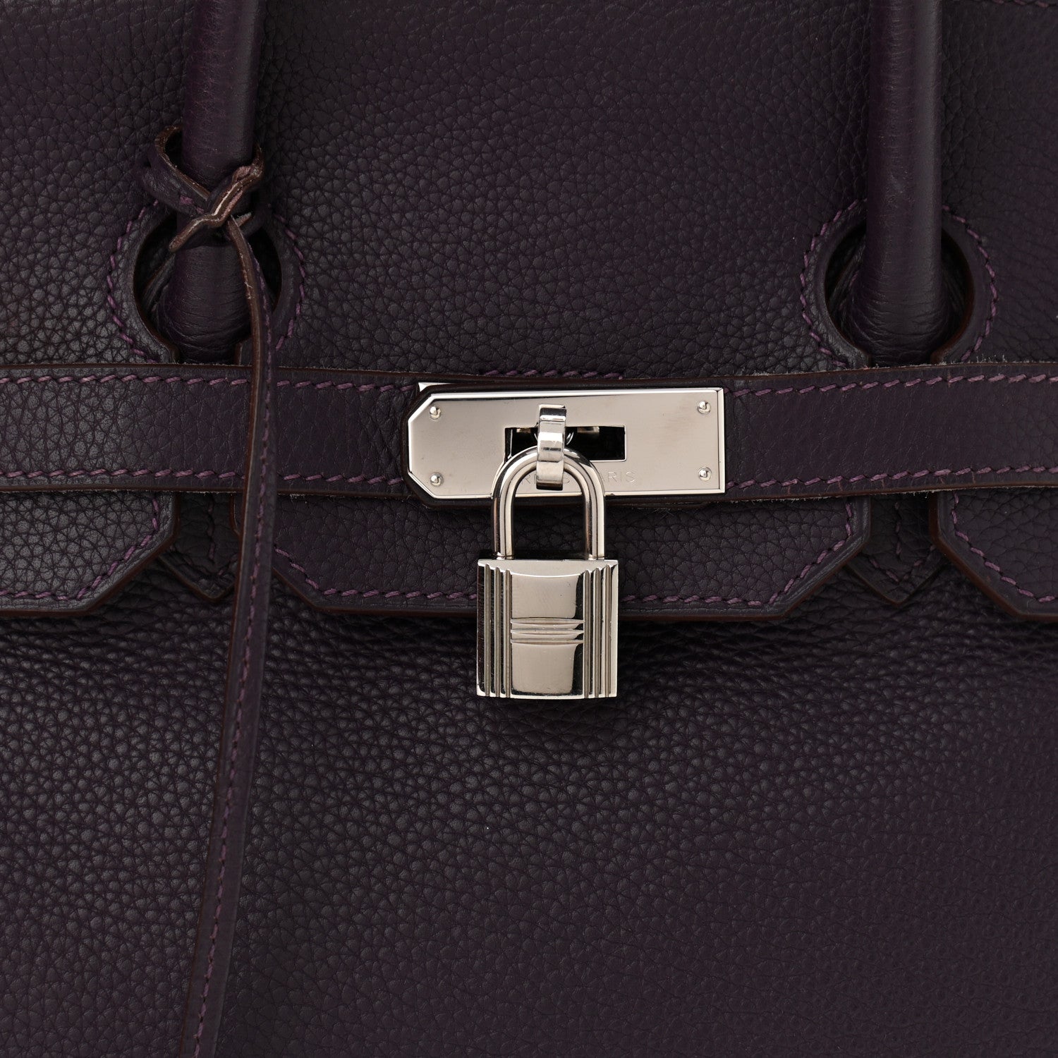 Hermes Togo Birkin 35 Raisin 8 of 11