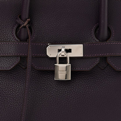 Hermes Togo Birkin 35 Raisin 8 of 11