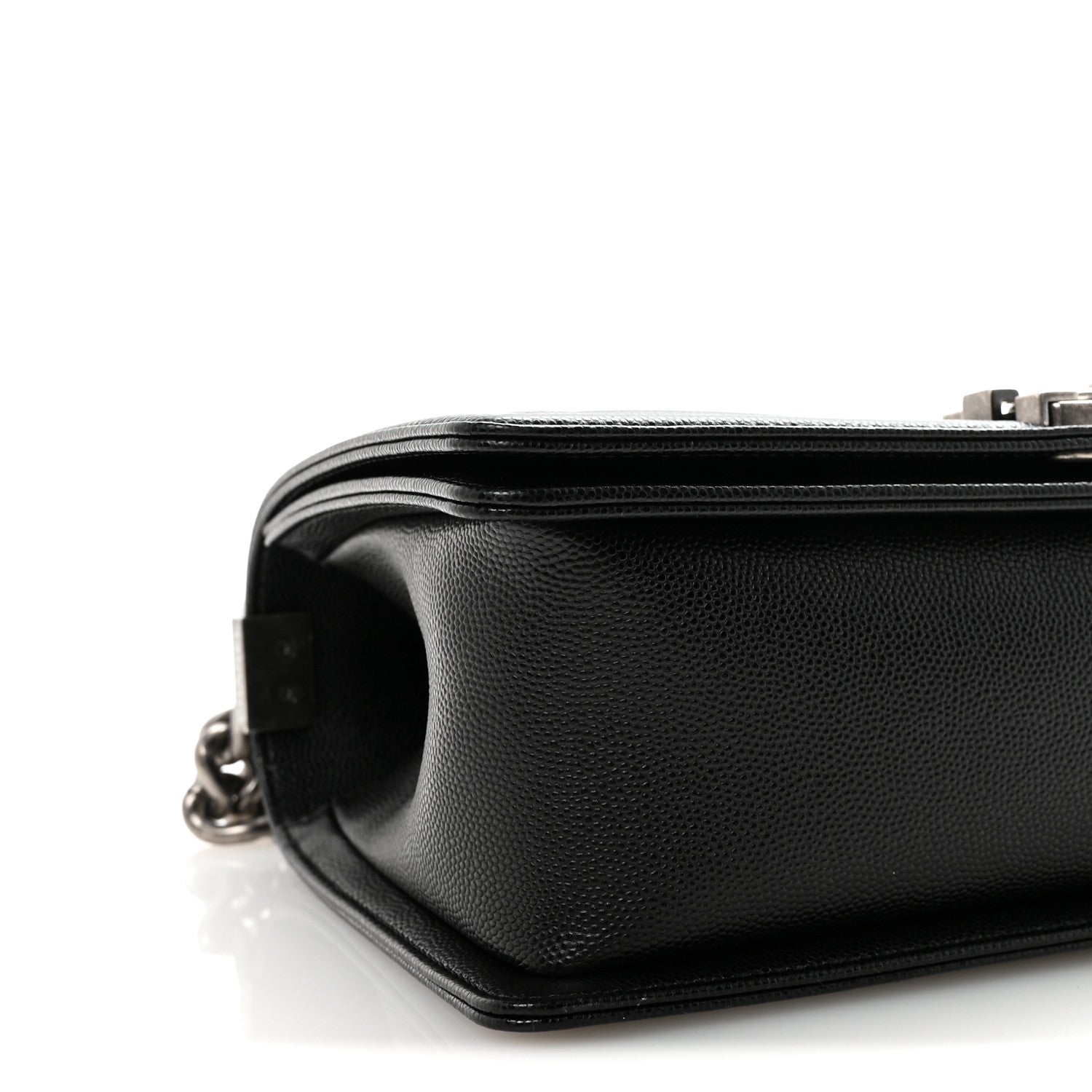 Chanel Caviar Quilted Medium Boy Flap Black 9 of 10