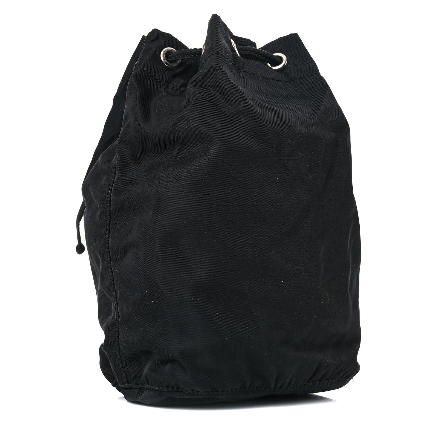 Nylon Vela Drawstring Pouch Black