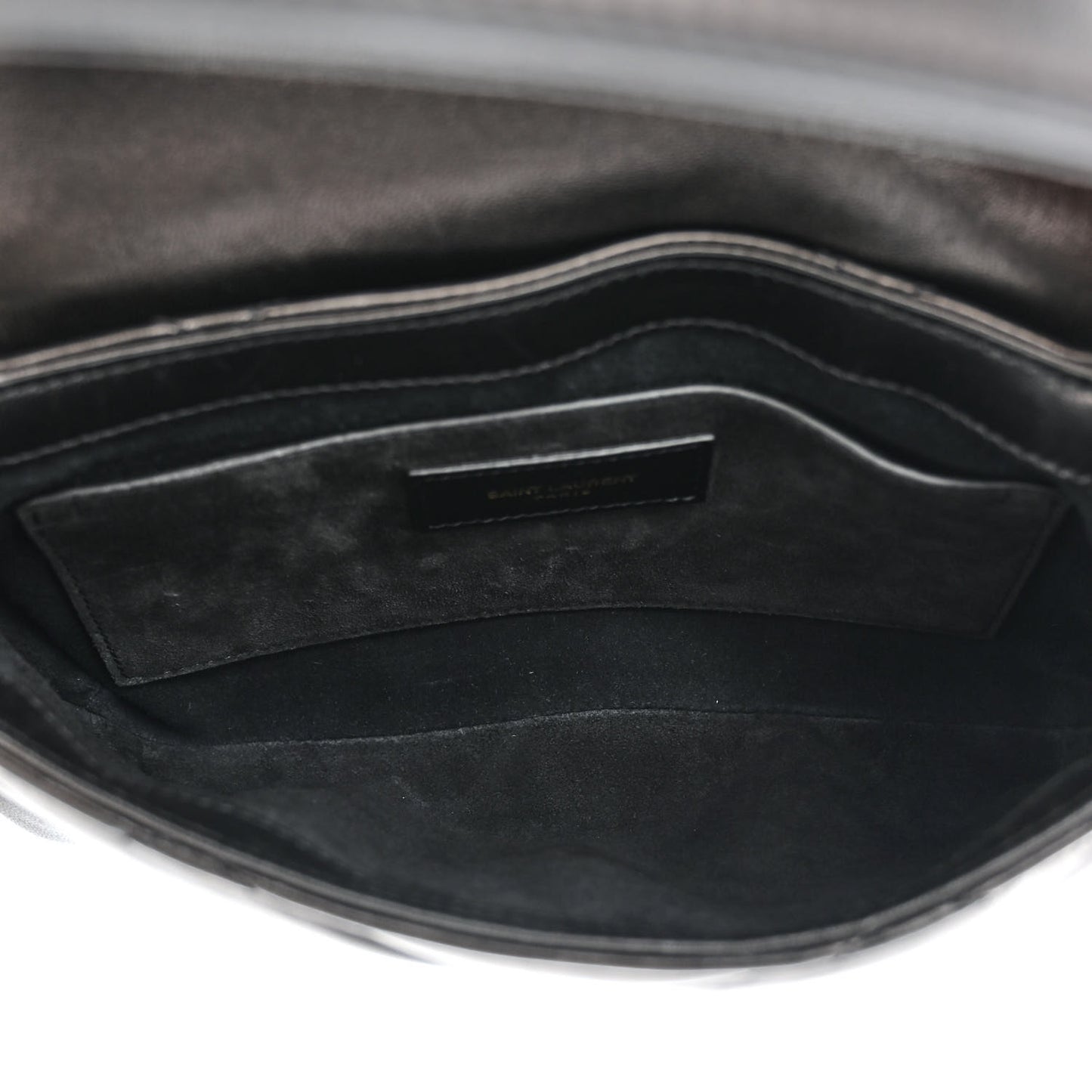 Lambskin Quilted Le 57 Diamond Shoulder Bag Black