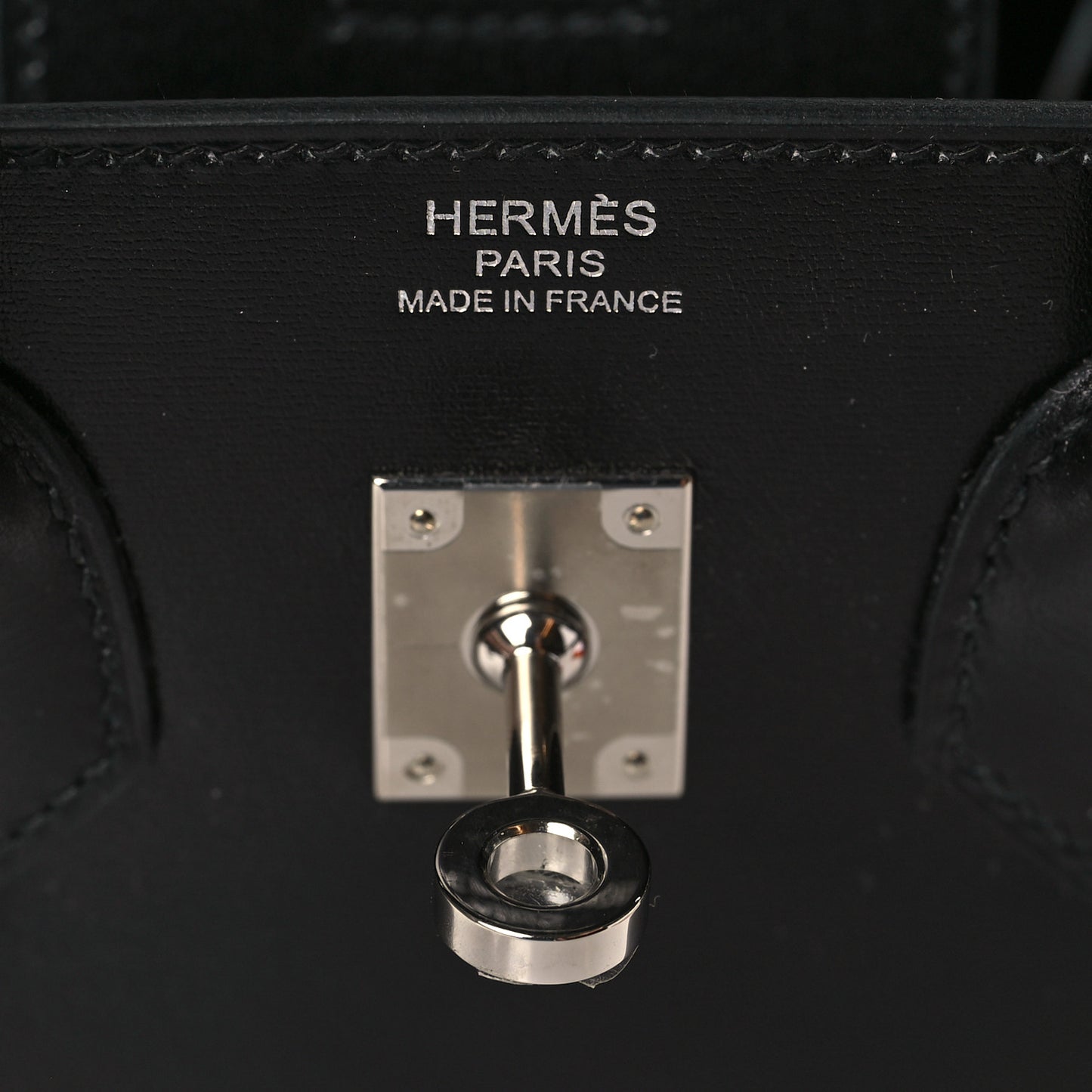 Box Birkin Sellier 25 Black