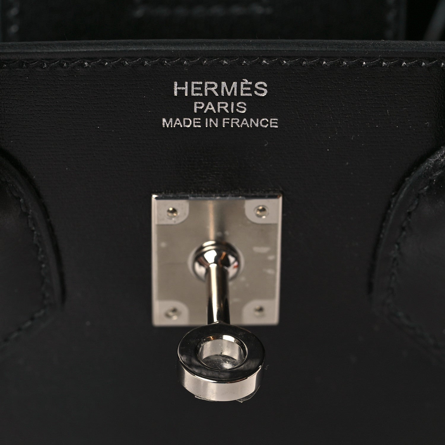 Hermes Box Birkin Sellier 25 Black 5 of 9