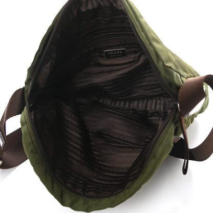 Prada Nylon Vela Messenger Bag Ebano 5 of 11