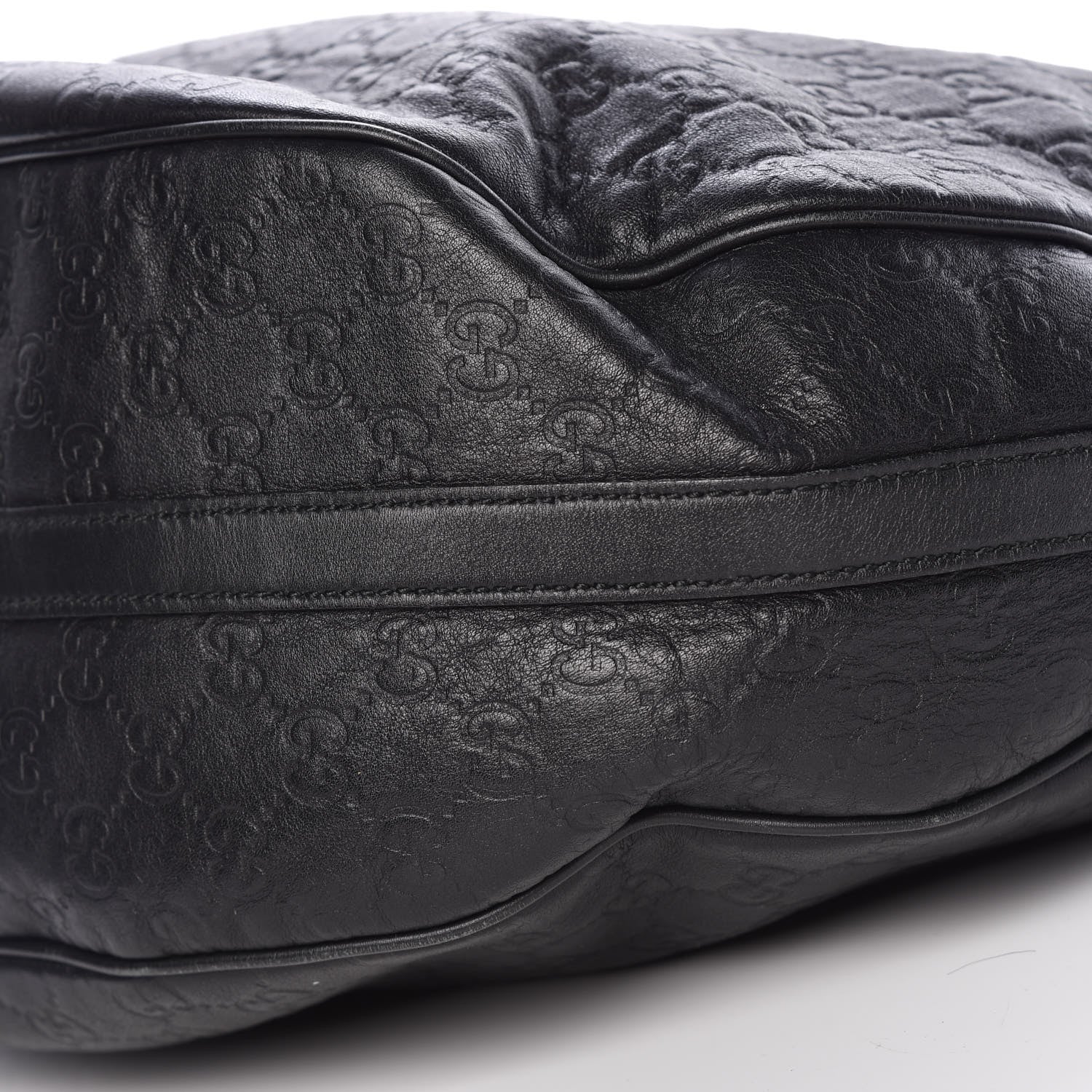 Gucci Guccissima Large GG Twins Hobo Black 10 of 12