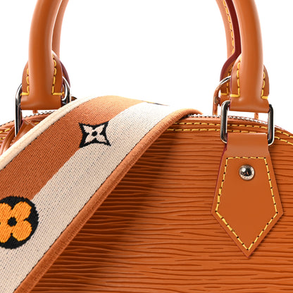 Louis Vuitton Epi Jacquard Alma BB Honey Gold 7 of 10