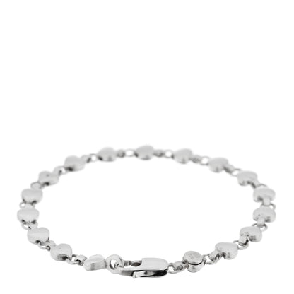 Tiffany Sterling Silver Chain of Heart Bracelet 2 of 4