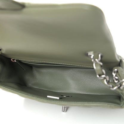 Chanel Lambskin Quilted Mini Rectangular Flap Green 5 of 5