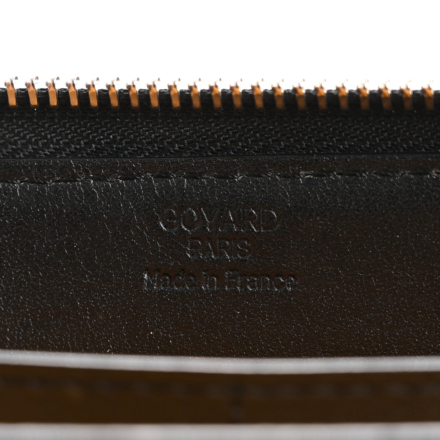 Goyardine Matignon Zip Around GM Wallet Black