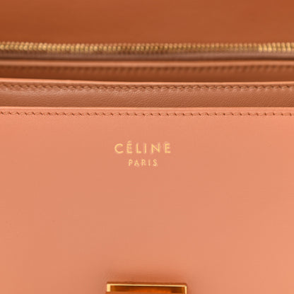 Celine Box Calfskin Medium Classic Box Flap Bag Nude 5 of 21