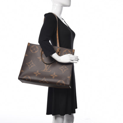 Louis Vuitton Reverse Monogram Giant Onthego GM 4 of 21