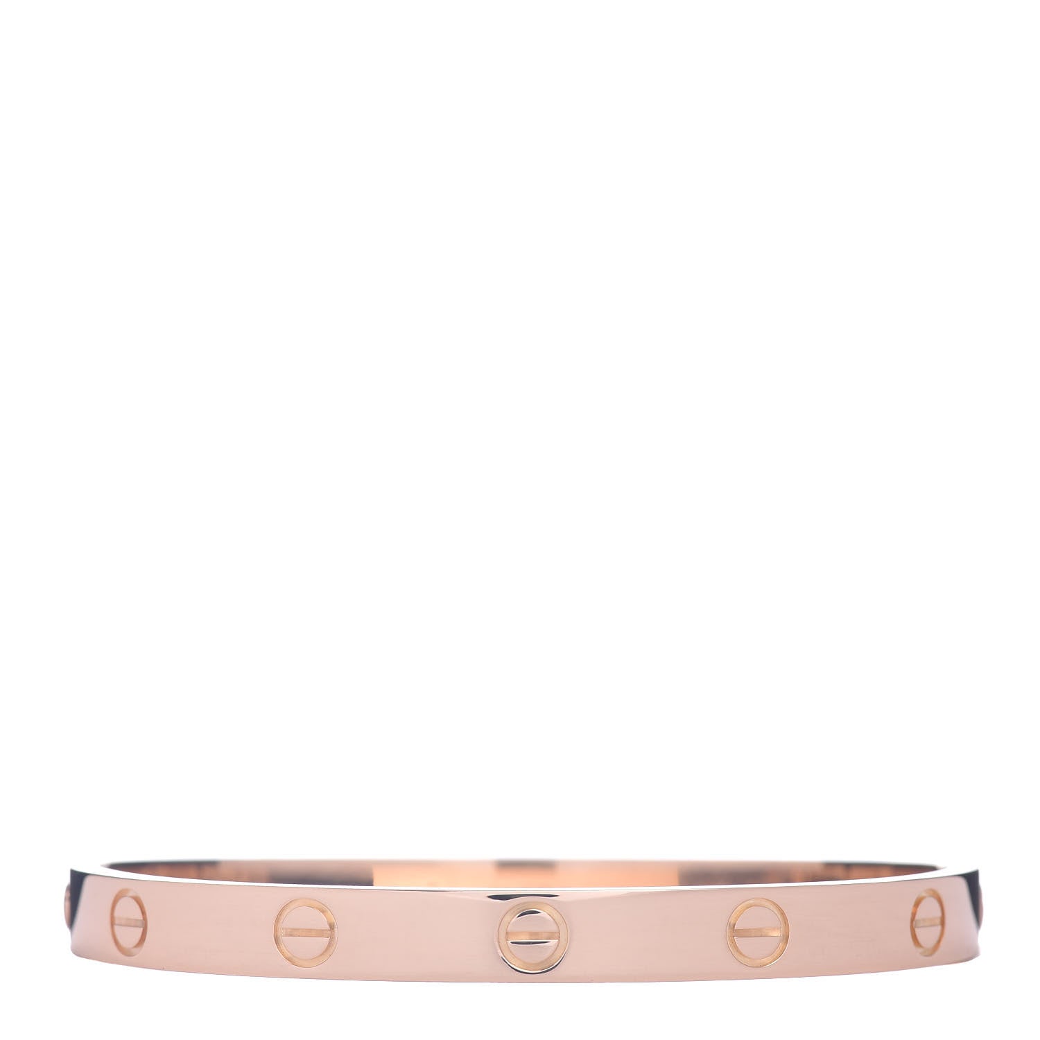 Cartier 18K Pink Gold LOVE Bracelet 17 3 of 5