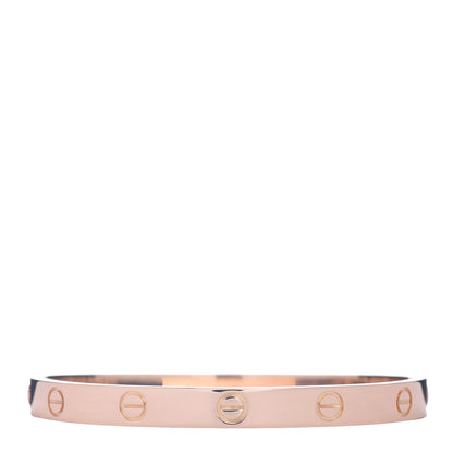 Cartier 18K Pink Gold LOVE Bracelet 17 3 of 5