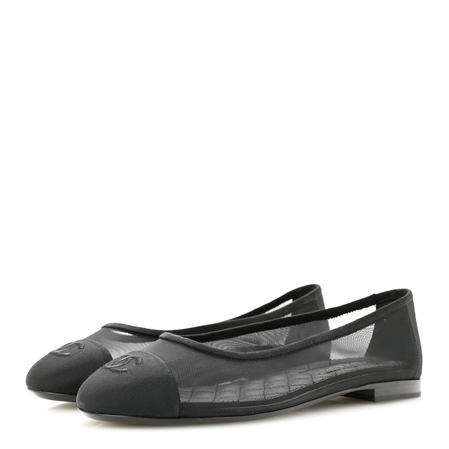 Mesh CC Ballerina Flats 40 Black