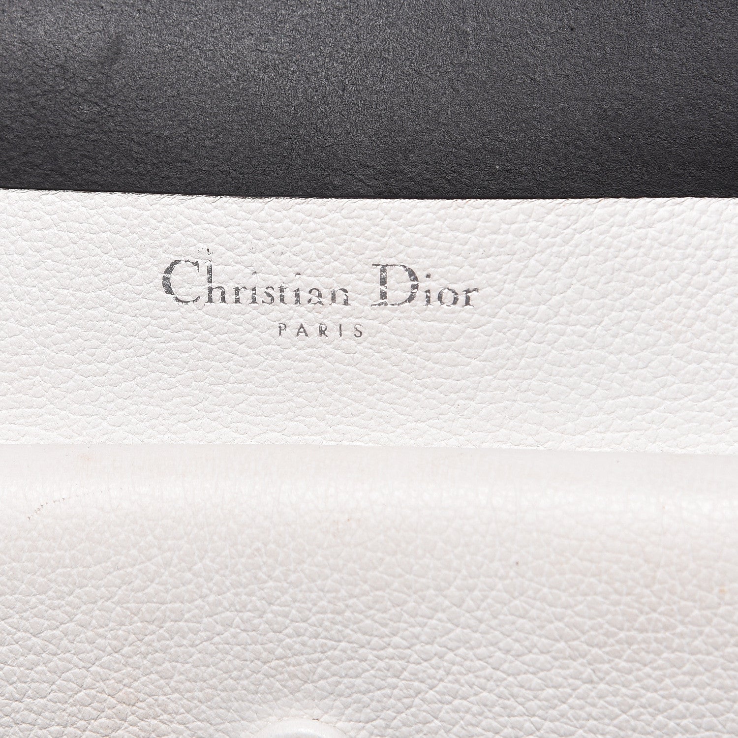 Christian Dior Calfskin Perforated Cannage Dioriva Tote White 6 of 14