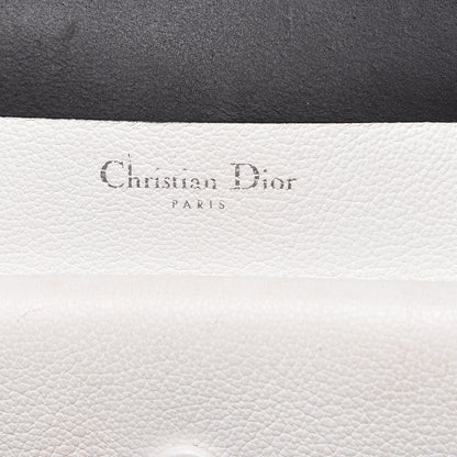 Christian Dior Calfskin Perforated Cannage Dioriva Tote White 6 of 14
