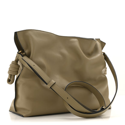 Loewe Nappa Medium Flamenco Knot Bag Clay Green 3 of 11
