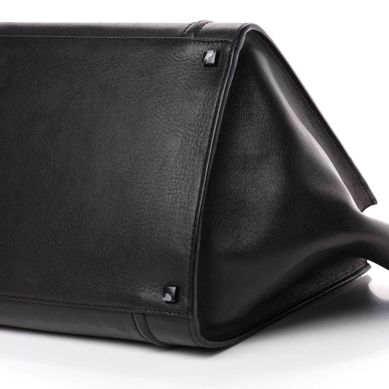 Celine Grained Calfskin Medium Phantom Luggage Black 7 of 18