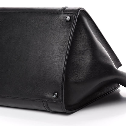 Celine Grained Calfskin Medium Phantom Luggage Black 7 of 18