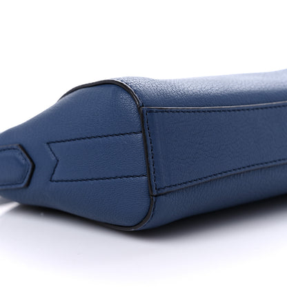 Givenchy Sugar Goatskin Nano Antigona Midnight Blue 7 of 9