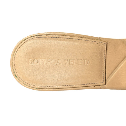 Bottega Veneta Nappa Quilted Rubber Lido Mule Sandals Cane Sugar 37.5 7 of 10