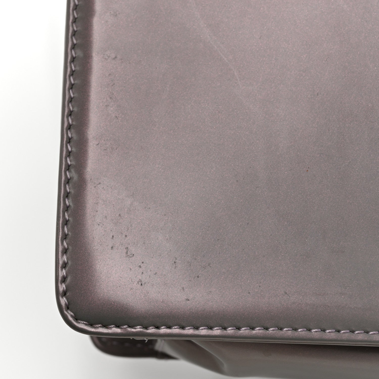Chanel Glazed Calfskin Large Boy Flap Grey 14 of 18