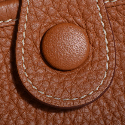 Hermes Taurillon Clemence Evelyne III PM Gold 5 of 15