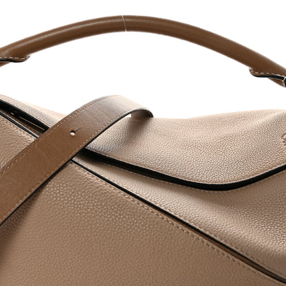 Loewe Grained Calfskin Medium Puzzle Bag Sand Mink 7 of 9