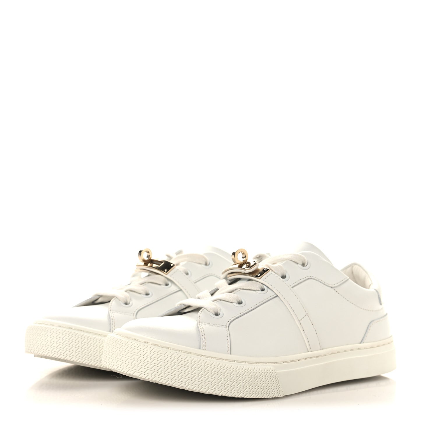 Calfskin Day Sneakers 36.5 White