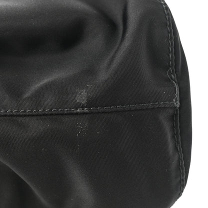 Prada Saffiano Tessuto Nylon Vela Bucket Wristlet Black 8 of 8
